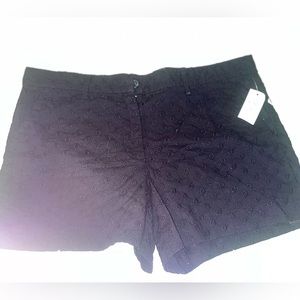 Gap Navy embroidered shorts